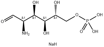 D-GLUCOSAMINE 6-PHOSPHATE SODIUM SALT Structural