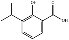 2-HYDROXY-3-ISOPROPYLBENZOIC ACID Structural