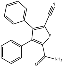 5-CYANO-3,4-DIPHENYLTHIOPHENE-2-CARBOXAMIDE