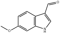 6-Methoxy-1H-indole-3-carbaldehyde Structural