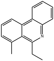 Phenanthridine, 6-ethyl-7-methyl- (9CI) Structural