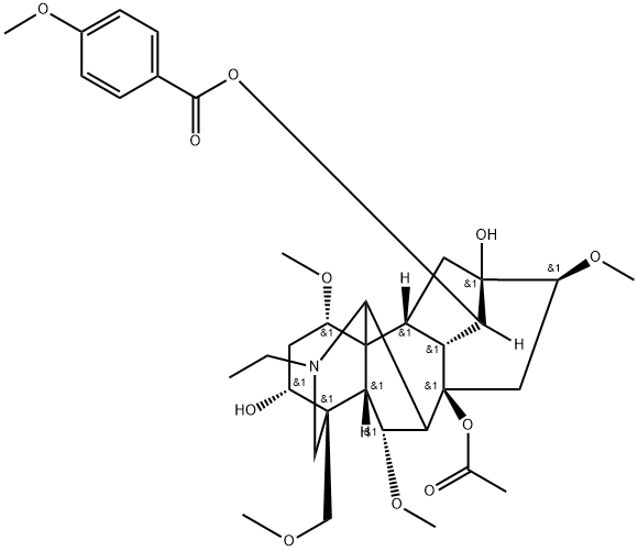 YUNACONITINE Structural