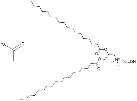 DIMETHYL-DL-2,3-DISTEAROYL-OXYPROPYL-2'-HYDROXY-ETHYLAMMONIUM ACETATE