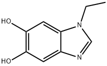 1H-Benzimidazole-5,6-diol,1-ethyl-(9CI) Structural