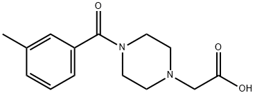 [4-(3-Methyl-benzoyl)-piperazin-1-yl]-aceticacid