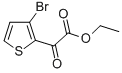 ETHYL 3-BROMOTHIOPHENE-2-GLYOXYLATE Structural