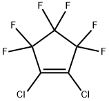 1,2-DICHLOROHEXAFLUOROCYCLOPENTENE Structural