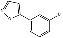 5-(3-BROMOPHENYL)ISOXAZOLE Structural