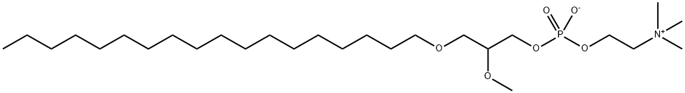 1-O-OCTADECYL-2-O-METHYL-SN-GLYCERO-3-PHOSPHOCHOLINE