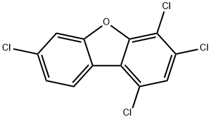 1,3,4,7-TETRACHLORODIBENZOFURAN Structural