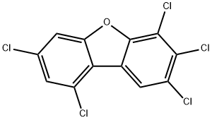 1,3,6,7,8-PENTACHLORODIBENZOFURAN Structural