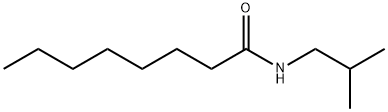 OctanaMide, N-(2-Methylpropyl)- Structural