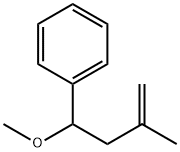 (1-METHOXY-3-METHYL-BUT-3-ENYL)-BENZENE Structural