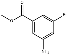 3-AMINO-5-BROMOBENZOATE Structural