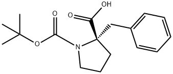 BOC-(S)-ALPHA-BENZYL-PROLINE Structural