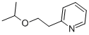 2-(2-ISOPROPOXYETHYL)PYRIDINE, 99 Structural