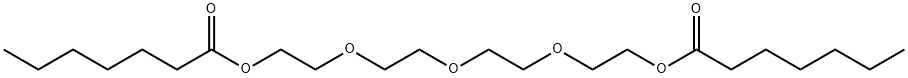 oxybis(ethane-2,1-diyloxyethane-2,1-diyl) bisheptanoate Structural
