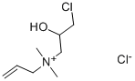 allyl(3-chloro-2-hydroxypropyl)dimethylammonium chloride