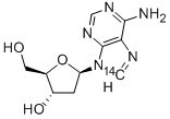 2'-DEOXYADENOSINE-8-14C