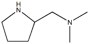 dimethyl(pyrrolidin-2-ylmethyl)amine Structural