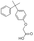 [4-(1-METHYL-1-PHENYLETHYL)PHENOXY]ACETIC ACID Structural