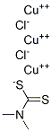 Tricopper dichloride dimethyldithiocarbamate Structural