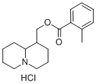 Lupinine o-methylbenzoicacid ester hydrochloride Structural