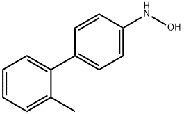 Hydroxylamine, N-(2'-methylbiphenyl-4-yl)- Structural