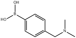 4-[(DIMETHYLAMINO)METHYL]PHENYLBORONIC ACID Structural