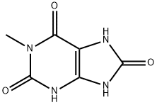 1-METHYLURIC ACID Structural