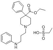 piminodine esilate Structural