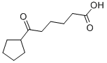 Cyclopentanehexanoic acid, -oxo- (9CI)