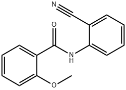 Benzamide, N-(2-cyanophenyl)-2-methoxy- (9CI) Structural