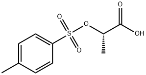 (S)-2-(TOLUENE-4-SULFONYLOXY)-PROPIONIC ACID Structural