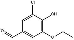 3-CHLORO-5-ETHOXY-4-HYDROXYBENZALDEHYDE