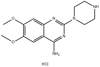 2-piperazine-4-amino-6,7-dimethoxyquinazoline Hydrochloride Structural