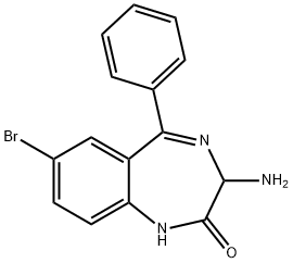 3-AMINO-7-BROMO-5-PHENYL-1,3-DIHYDRO-BENZO[E][1,4]DIAZEPIN-2-ONE