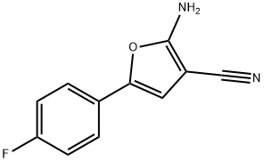 2-AMINO-5-(4-FLUOROPHENYL)FURAN-3-CARBONITRILE