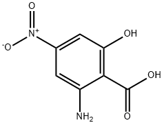 2-Amino-6-hydroxy-4-nitrobenzoic acid Structural