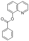 8-HYDROXYQUINOLINE BENZOATE Structural