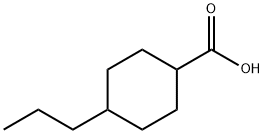 4-PROPYLCYCLOHEXANECARBOXYLIC ACID Structural