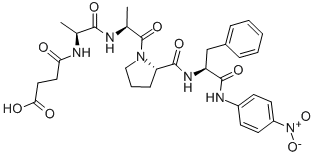 SUC-ALA-ALA-PRO-PHE-PNA Structural