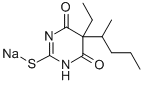 Thiopental Sodium Structural