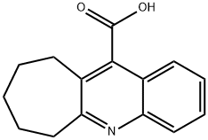 7,8,9,10-TETRAHYDRO-6H-CYCLOHEPTA[B]QUINOLINE-11-CARBOXYLIC ACID Structural