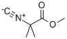 2-Isocyano-2-methylpropanoic acid methyl ester Structural