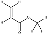 METHYL ACRYLATE-D6 Structural