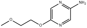 5-(2-Methoxyethoxy)pyrazin-2-amine Structural