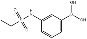 3-(ETHYLSULFONAMIDO)PHENYLBORONIC ACID Structural