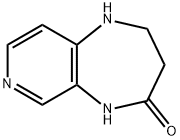 4,5-DIHYDRO-1H-PYRIDO[3,4-B][1,4]DIAZEPIN-2(3H)-ONE Structural