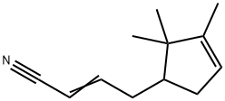 4-(2,2,3-trimethyl-3-cyclopenten-1-yl)-2-butenenitrile       